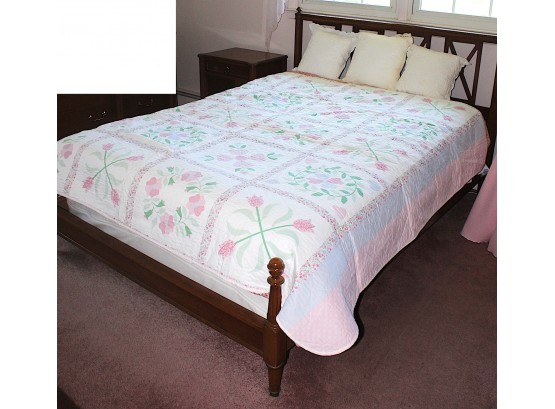 Bed Frame With 2 Night Stands (R052)