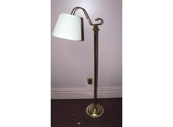 Brass Floor Lamp, 4'6'T (R012)