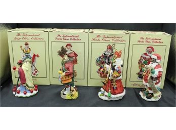 The International Santa Clause Collection Poland, Scotland, Turkey, USA (R157)