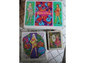 Assorted Dolls, Dawn Doll & Assorted Barbie Dolls In Cases (R181)
