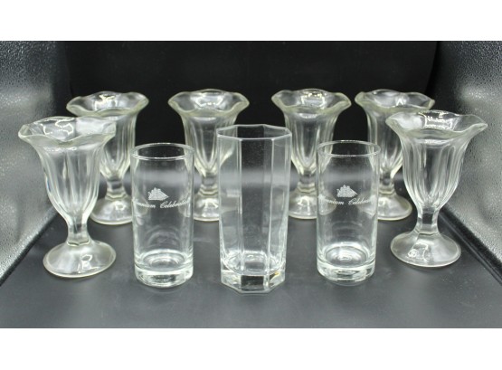 Nine Assorted Glasses (O173)