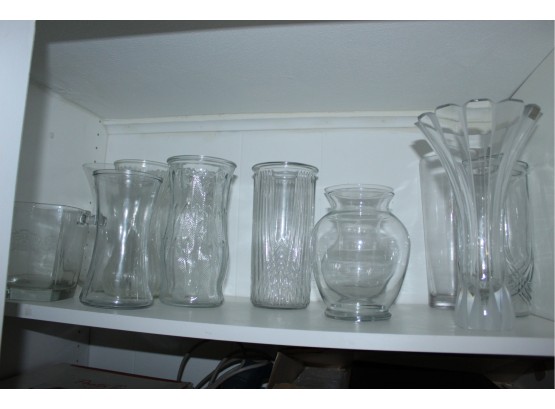 Assorted Glass Vases (O189)