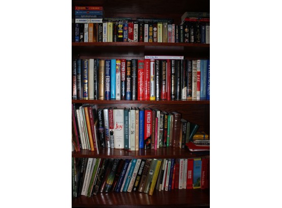 Assorted Section Of Bookshelf; Four Shelves (O076)