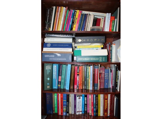 Assorted Section Of Bookshelf; Four Shelves (O078)