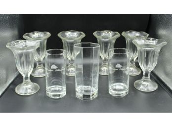 Nine Assorted Glasses (O173)