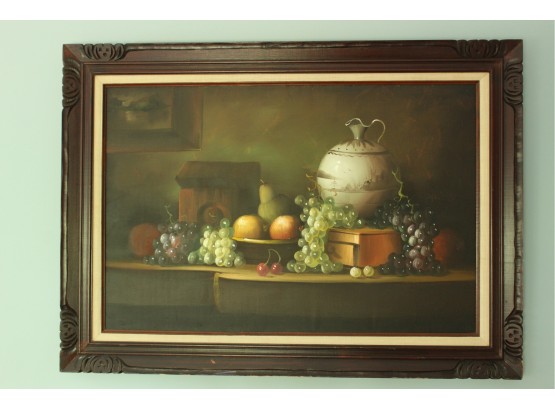 Still Life Painting By Unknown Artist 32' X 44' (064)