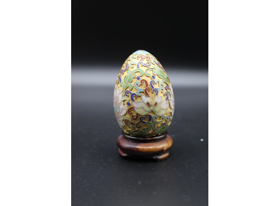 Reproduction Faberge Egg With Stand (056)