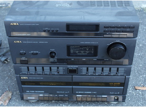 AIWA CX-75U Stereo Cassette Receiver (G157)