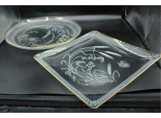 Set Of Glass Serving Plates (76)