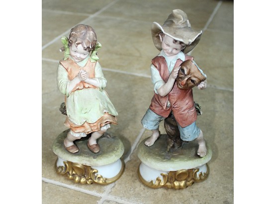 Work Of Art Figurines Made In Italy 260 & 259 (139)