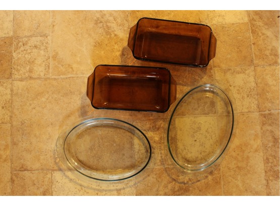 Lot Of Glass Baking Dishes (194)