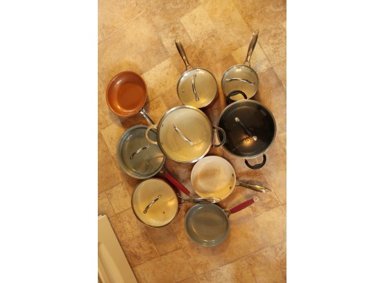 Assorted Lot Of Pots And Pans (195)