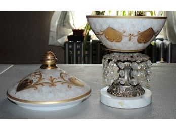 Decorative Bowl With Pedestal (R152)