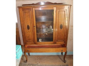 Antique China Cabinet Martin Furniture Corp.  44' X 14 1/2' X 61 3/4' (R110)
