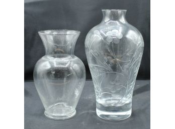 Lenox Vase & Glass Vase (R187)