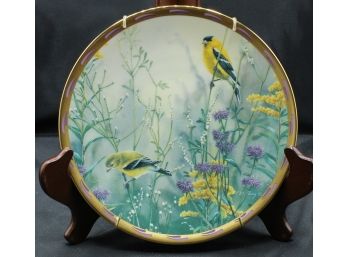 Lenox 'Golden Splendor' Plate By Catharine Mc Clung From The Nature's Collage Plate Collection (R201)