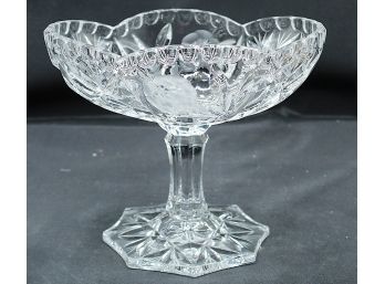 Crystal Candy Dish With Pedestal (O131)