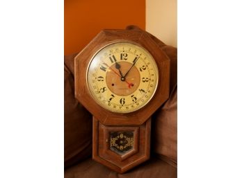Vintage 31-Day Hamilton Regulator Wall Clock (056)