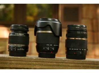 Assorted Lenses Lot Of 3
