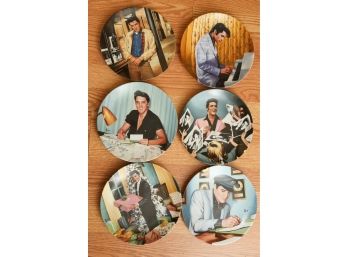 6 Limited Edition Elvis Collectors Series Plates 8' (026)
