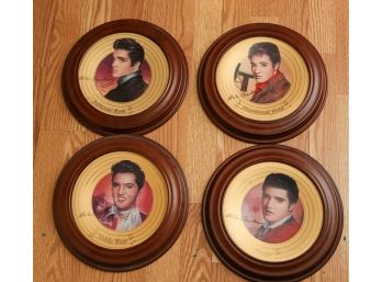 Framed Elvis Presley Plates (048)