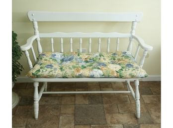 White Accent Bench (094)