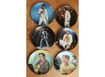 6 Limited Edition Elvis Collectors Series Plates 8' (028)