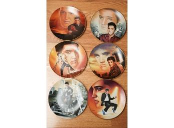 6 Limited Edition Elvis Collectors Series Plates 8' (025)