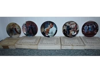 Five Movie Themed Knowles 8' Plates (051)