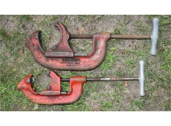 Two Ridgid Pipe Cutters  No 360 (138)