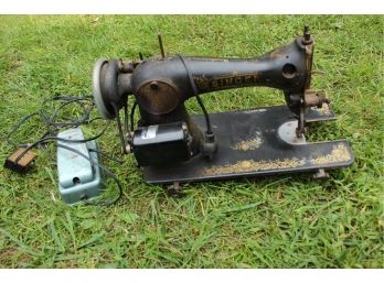 Singer Sewing Machine Serial #G8807454 Model Tacsew Sewing Motor (018)