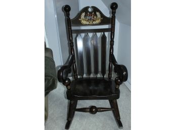 SK Products Special Bicentennial Edition 1776-1976 Solid Pine Rocking Chair 50' X 35' X 25' (121)