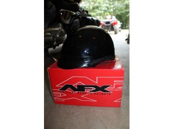 Black AFX Helmet 16 Inch DOT Certified Motorcycle Helmet (040)