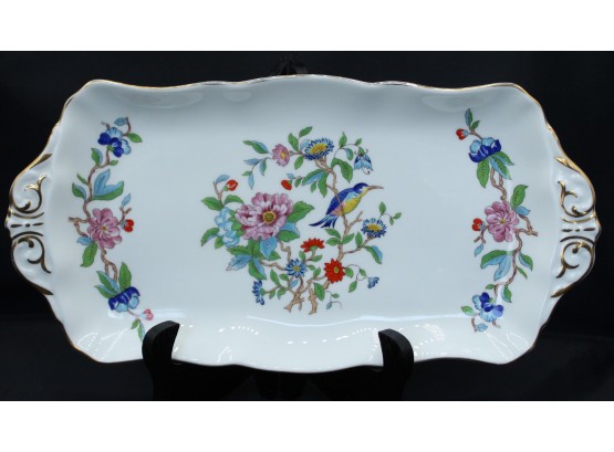 Aynsley Small Serving Platter  Made In England. Fine English Bone China 'Pembroke' Reproduction(050)