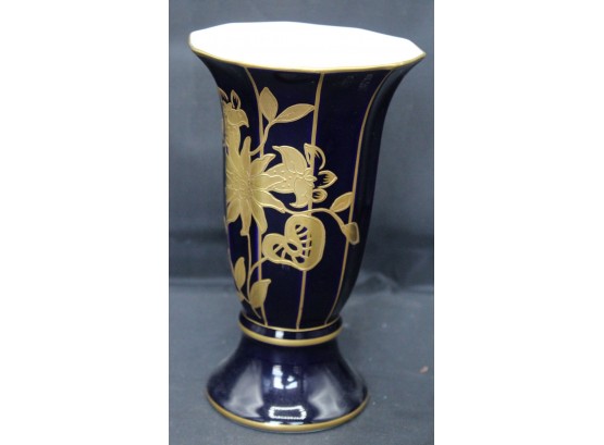 Jlmenau Graf Von Henneberg Porzellan 1777 Echt Kobalt Vase - Excellent Condition 27014 IV2569IV - 35 (081)