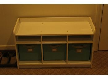 Ikea Style Entryway Bench With Storage  - G184U