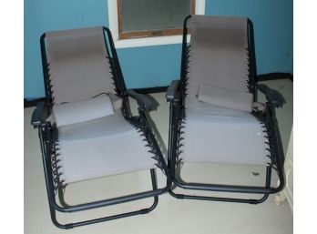 Pair Of Gravity Chairs - G157