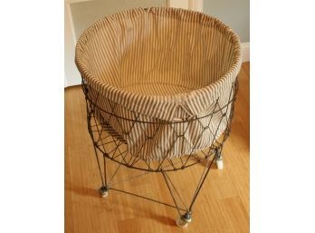 Pottery Barn Laundry Basket - W163