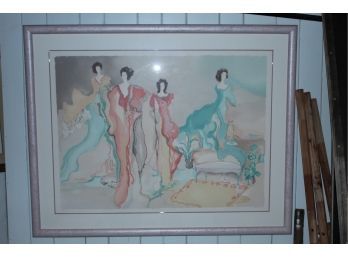 Stunning Jane Bazinet Signed Lithograph  - G170U