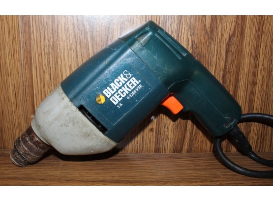 Black And Decker Power Drill (024)