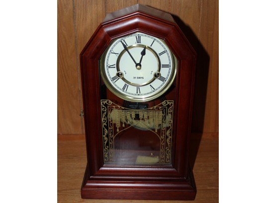 31 Day Wooden Wall Clock, 15' (w196)