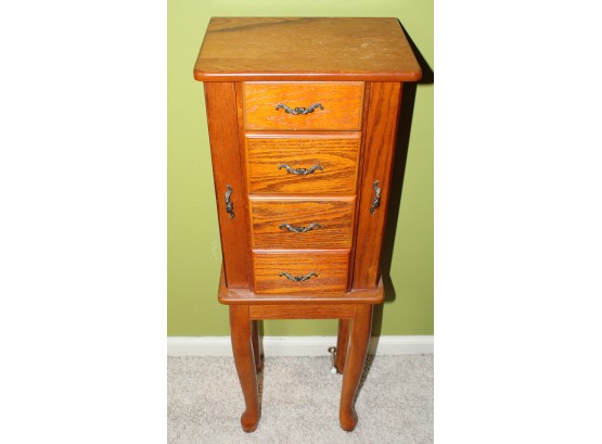 Wooden Jewelry Armoire (117)