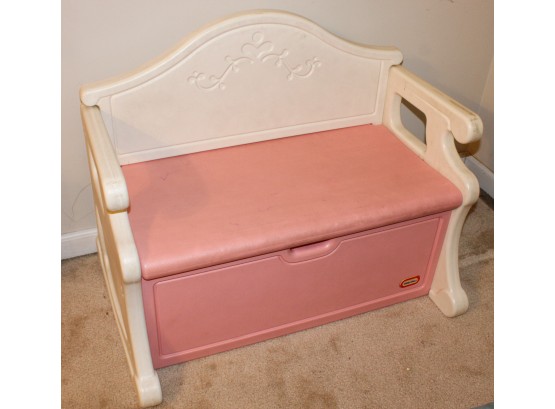 Vintage Little Tykes Pink Toy Chest (114)