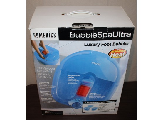 Homedics Ultra Bubble Foot Spa (193)