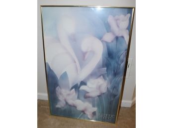 Suzanne Marie Art Expo West 1981 Los Angeles Swan Floral Pastels Deco (102)