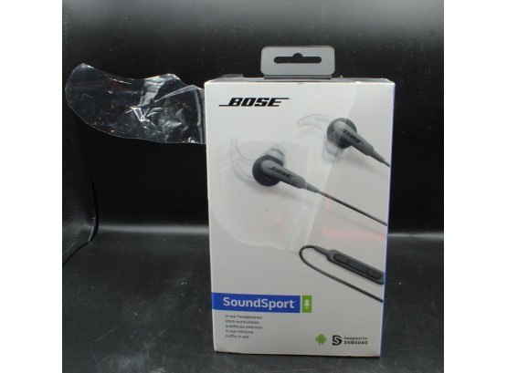 NEW Bose SoundSport In-Ear Headphones Made For Samsung Model #741776-0070 (170)