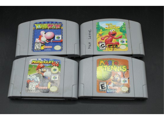 Nintendo 64 Games, 4 (182)