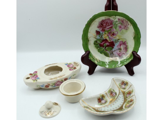 Hand Painted Made In Germany Assorted China (93)