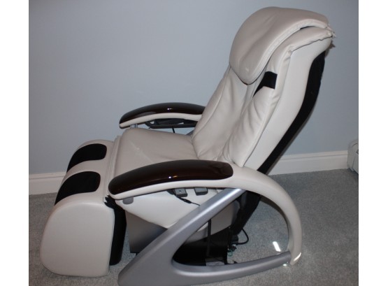 Fantastic UHarmony OS-7400 Tan Massage Chair With Wood Grain Trim  (G203)