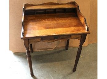 Adorable Compact Laptop/Writing Desk With Drawer
